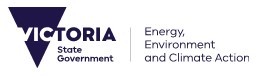 Department of Energy, Environment and Climate Action - Victorian State Government logo